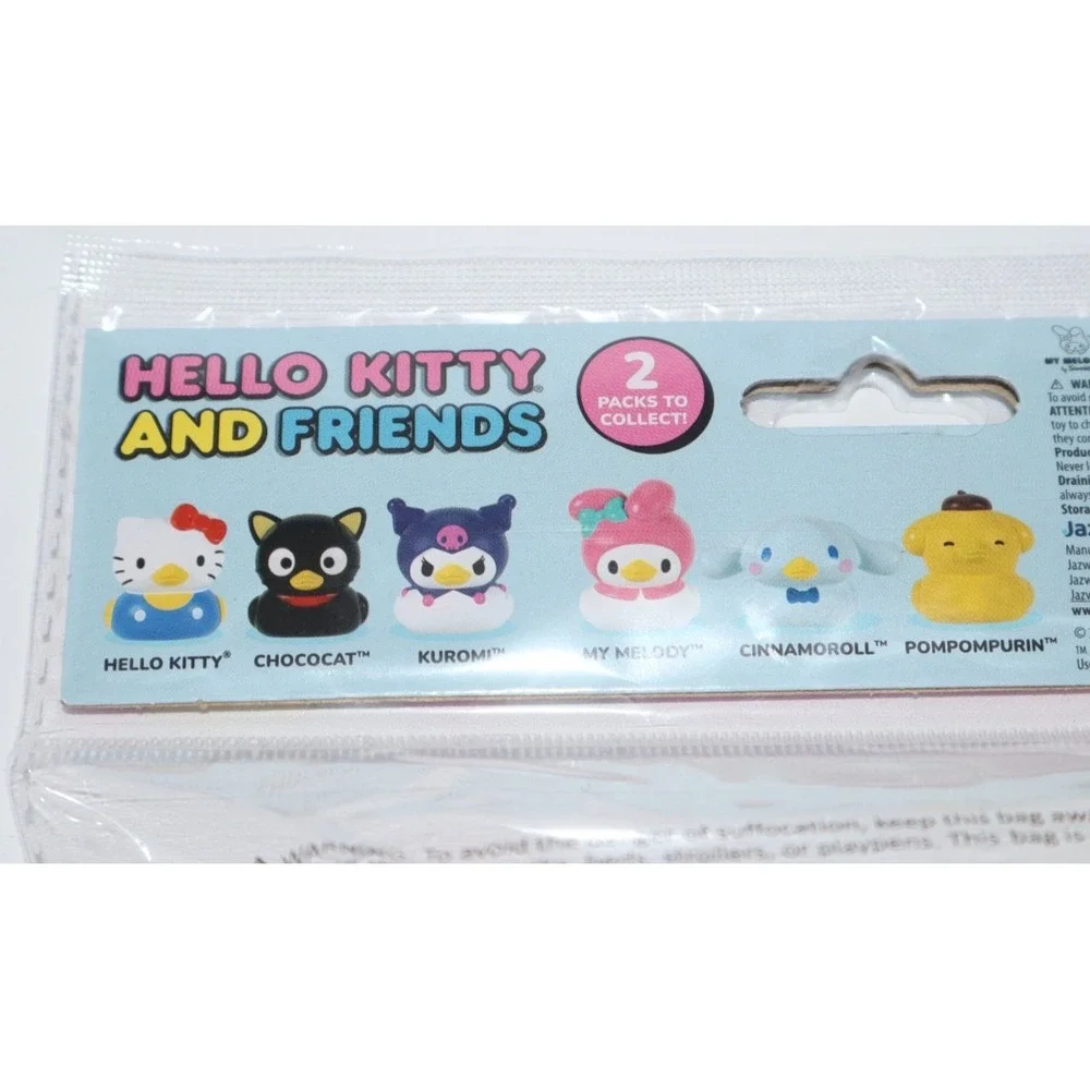 DuckZ HELLO KITTY & FRIENDS Rubber Ducks Cruise Gift Set of 3 NEW